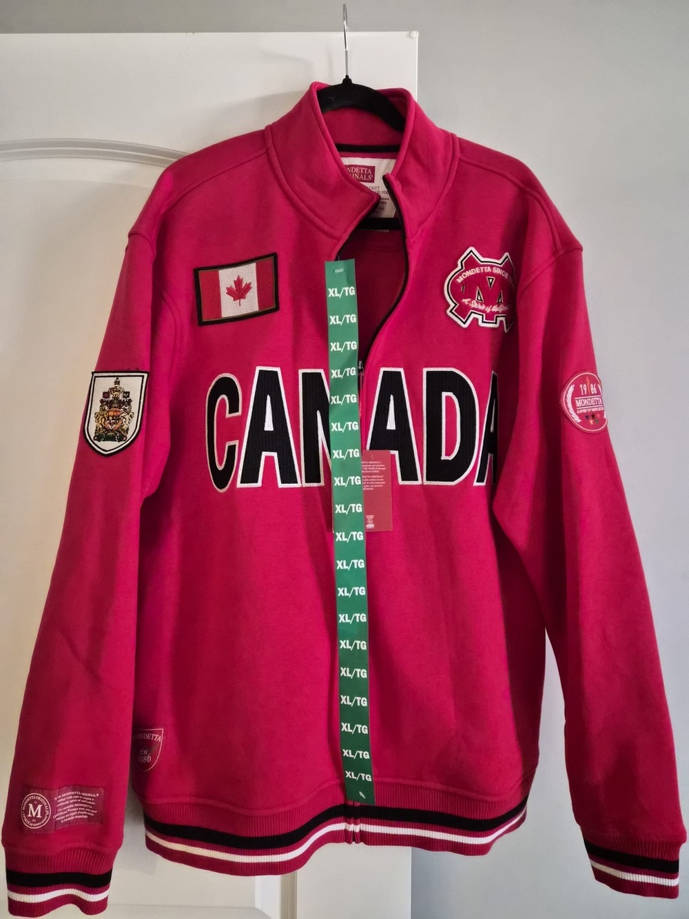 Mondetta Originals Canada Full-Zip Jacket - Men's XL (Red)